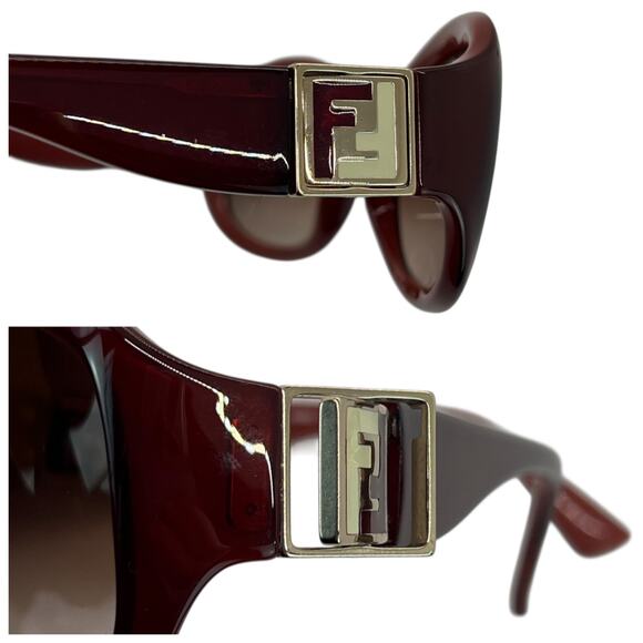 Fendi Red Sunglasses - Picture 8 of 8